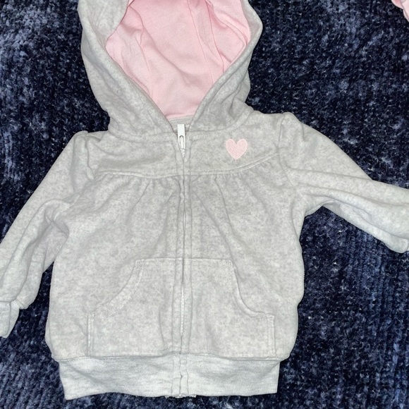 Baby Girl Jackets Bundle (3), Carter’s Simple Joy, Size 0-3 Months - Picture 2 of 11